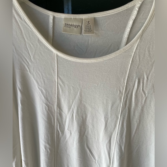 Chicos long cream top. Knit Tunic Size 3. Great shape - Picture 2 of 3